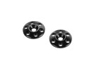 HUDY 293561-K - Aluminium Rear Wing Shim - Black (2)
