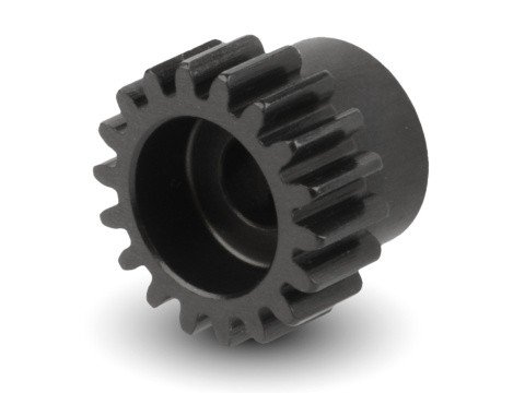 HUDY 294258 - Aluminium Pinion Gear - Hard Coated - 18T / 32 (MODUL 0.8)