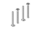 HUDY 908325-T Titanium SUPER-LOW Head Screw Centering DIA M3x25 (4)