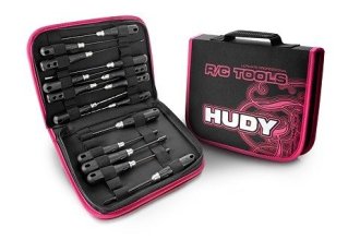 HUDY 190006 Precision Tool Set with Carrying Bag for All RC Cars
