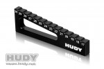 HUDY 107720 - HUDY Chassis Ride Height Gauge 17mm To 30mm For 1/8 & 1/10 Off-Road