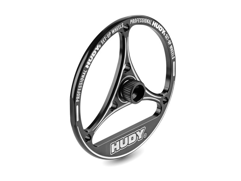 HUDY 109580 - Aluminium Tweak SET - UP Wheel FOR 1/10 Formula (2)