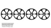 HUDY 108870 - HUDY Aluminium Set-Up Wheel For 1/8 Off-Road (4)