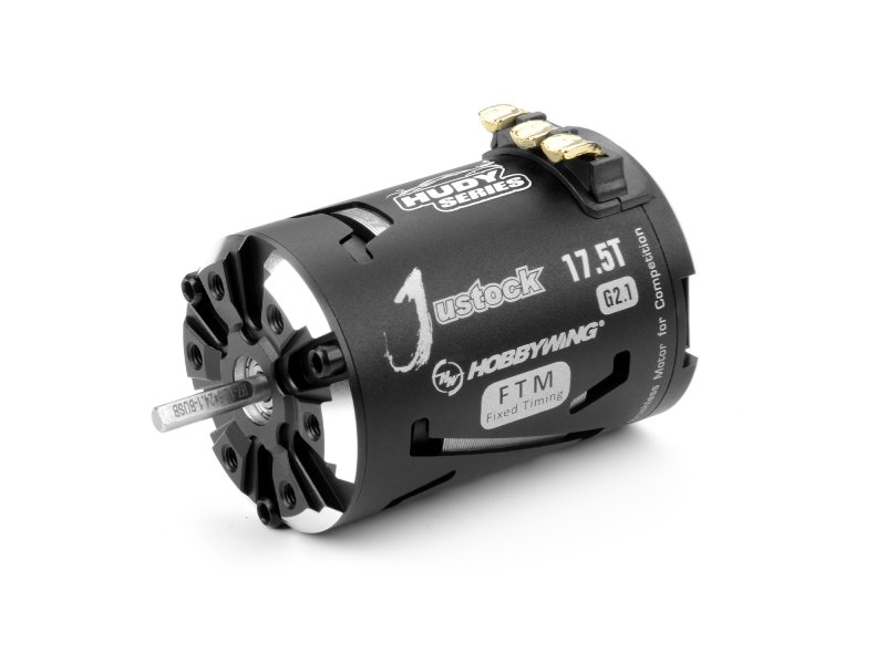 HUDY 201117 Motor Hobbywing - HUDY Series - Justock 17.5T - Black G2.1