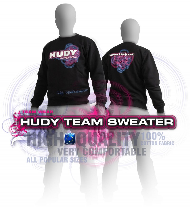 HUDY 285401l - HUDY Sweater - Black (l)