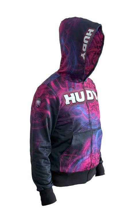 HUDY 285502XXS - Sweater Hooded With Zipper - HD Graphics (XXS)