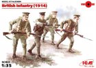 ICM 35684 - 1/35 British Infantry (1914), (4 figures)