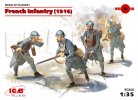ICM 35691 - 1/35 French Infantry (1916) (4 figures)