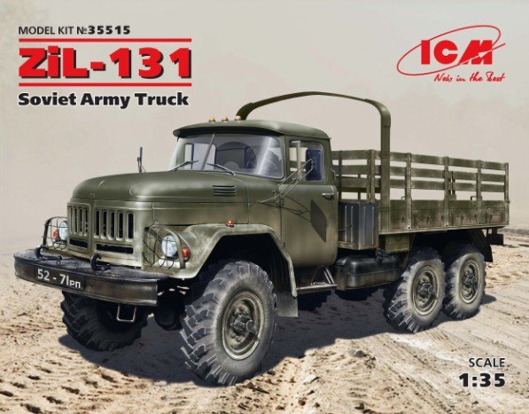 ICM 35515 - 1/35 ZiL-131, Soviet Army Truck