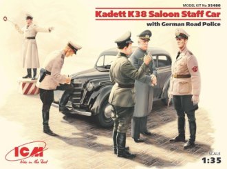 Opel Kadett K38 Saloon WWII German Staff Car ICM 35478
