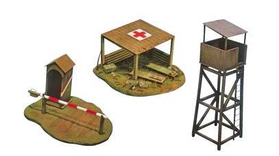 Italeri 6130 - 1/72 Battlefield Buildings