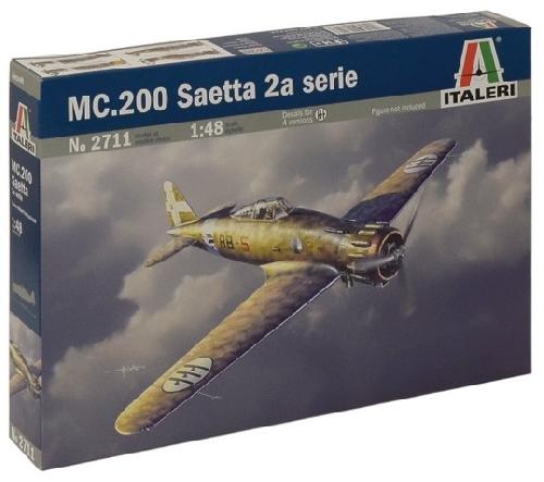 Italeri 2711 - 1/48 MC.200 Saetta 2A Serie WWII