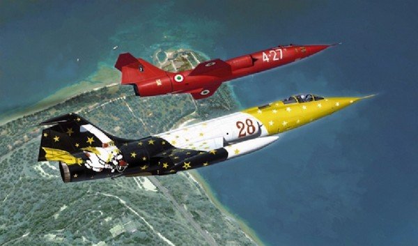 Italeri 2777 - 1/48 Lockheed F-104G Starfighter Special Colors