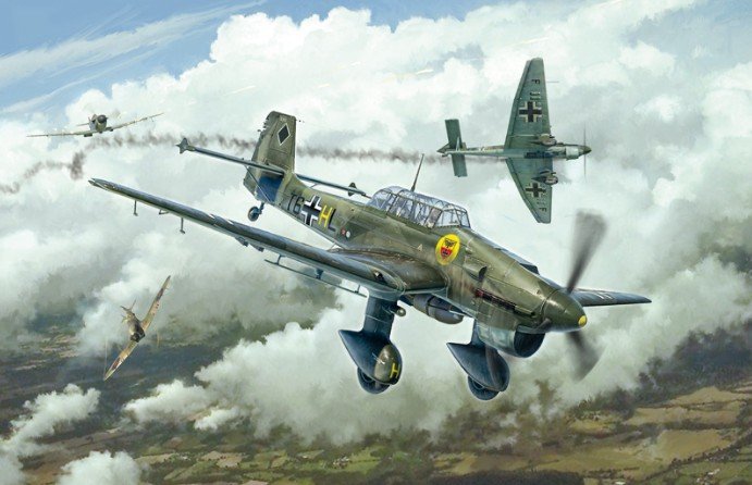 Italeri 2807 - 1/48 Junkers JU-87B Stuka Battle of Britian 80th Anniversary