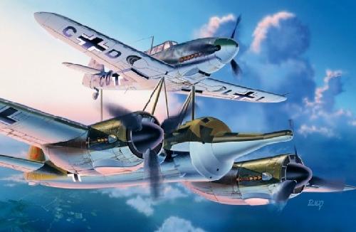 Italeri 0072 - 1/72 Mistel 1 Ju 88 A-4 With Bf 109 F-4 WWII