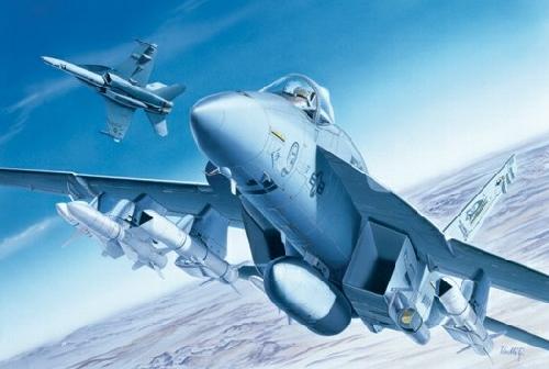 Italeri 0083 - 1/72 F/A-18E Super Hornet