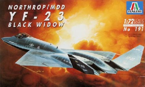 Italeri 0191 - 1/72 YF-23 Black Widow Northrop/MDD