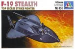 Italeri 0155 - 1/72 F-19 Stealth Top Secret Strike