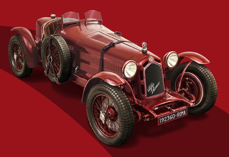 Italeri 4708 - 1/12 Alfa Romeo 8C/2300 Roadster 110th Anniv.