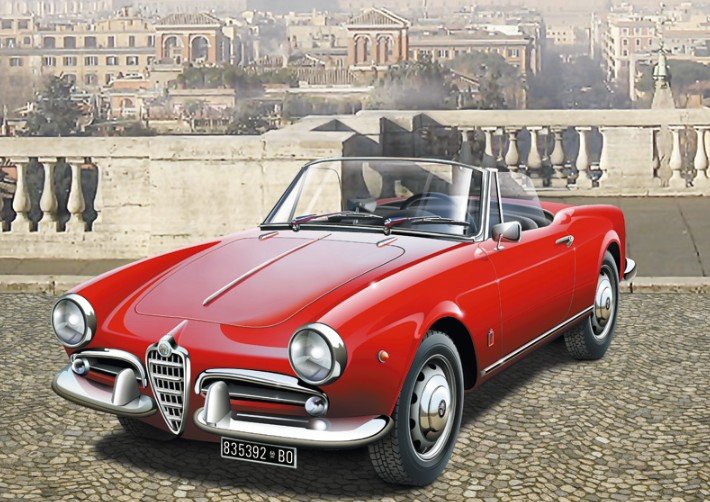 Italeri 3653 - 1/24 Alfa Romeo Giulietta Spider 1300