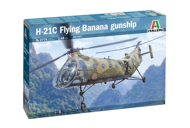 Italeri 2774 - 1/48 H-21C Flying Banana Gunship
