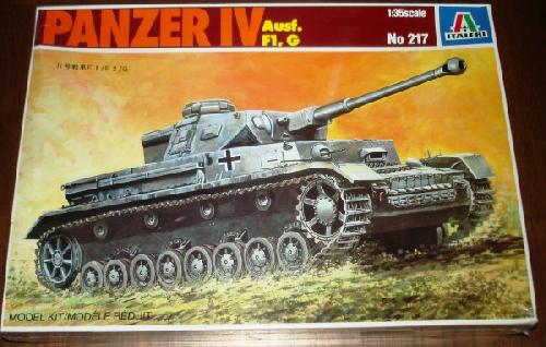 Italeri 0217 - 1/35 Panzer IV Ausf F1.G