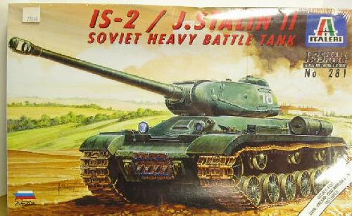Italeri 0281 - 1/35 IS-2/ J.Stalin II Soviet Heavy Battle Tank