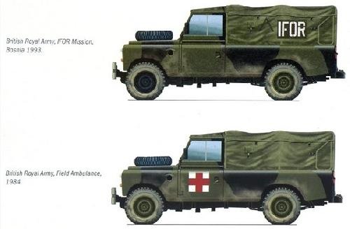 ITALERI Land Rover 109 LWB 6508 1:35 Military Model Kit 