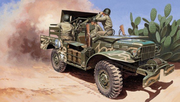 Italeri 6555 - 1/35 M6 Gun Motor Carriage WC-55 (Dodge Anti-Tank)