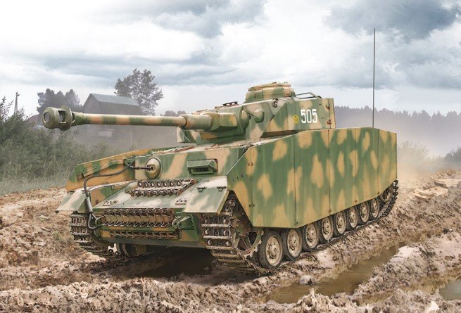 Italeri 6578 - 1/35 Pz. Kpfw. IV Ausf. H