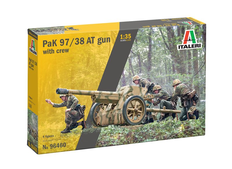 Italeri 96460 - 1/35 Pak 97/38 AT Gun With Crew