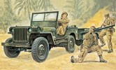 Italeri 0314 - 1/35 Willys MB Jeep with trailer