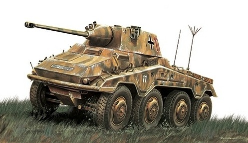 Italeri 6601 - 1/48 Sd.Kfz. 234/2 Puma