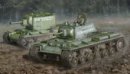 Italeri 15763 - 1/56 KV1/KV2 (tank driver Included)