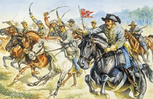 Italeri 6011 - 1/72 Confederate Cavalry (American Civil War)