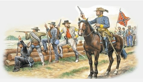 Italeri 6014 - 1/72 Confederate Troops