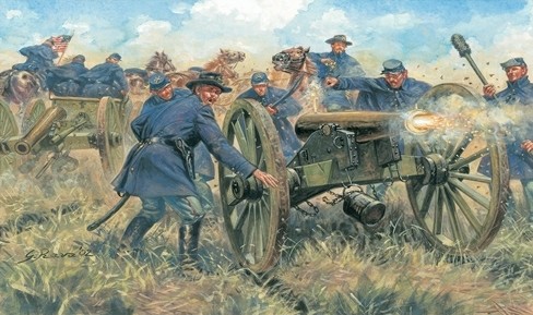 Italeri 6038 - 1/72 American Civil War - Union Artil.