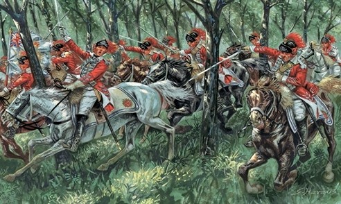 Italeri 6044 - 1/72 Us.Indep.War - British Cavalry