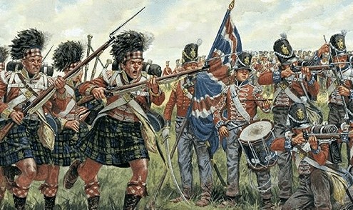 Italeri 6058 - 1/72 Napol.Wars.- British+Scots Infantry
