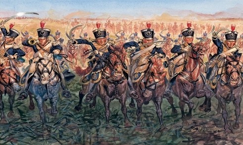 Italeri 6094 - 1/72 Napoleonic Wars - British Light Cavalry 1815