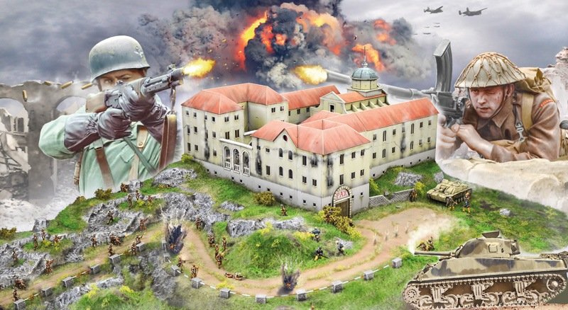 Italeri 6198 - 1/72 Montecassino 1944:Gustav Line Battle