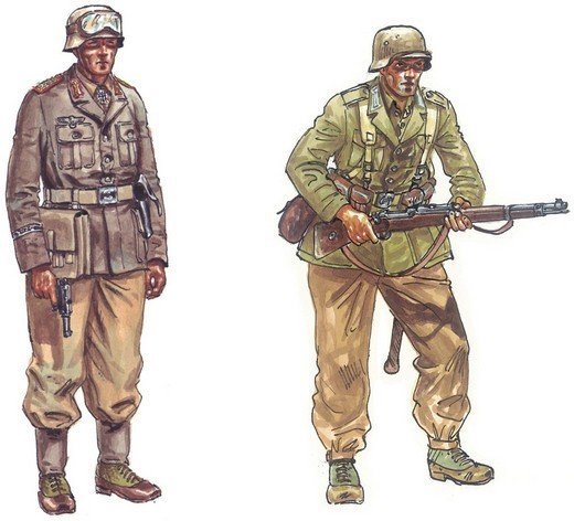 6099 DAK Infantry  World War II  Italeri 1:72 model kit