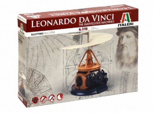 Italeri 3110 - Leonardo da Vinci Helicopter