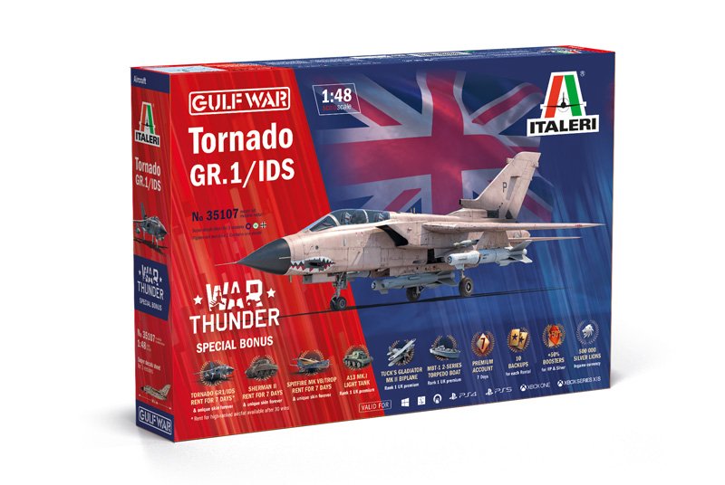 Italeri 35107 - 1/48 War Thunder Tornado GR.1/IDS