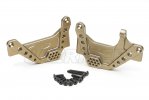 Axial 1/6 SCX6 Jeep Aluminum Front Shock Tower Set (Titianum)