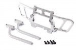 Axial Racing Wraith Aluminum Front Bumper Set (Silver)