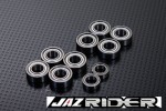 TAMIYA Blackfoot / Monster Beetle Metal Shielded RC Ball Bearing Set - Jazrider [JR-CBR-TM-028]