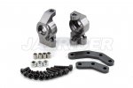 Aluminum Front Steering Knuckle Arms Set (Gun Metal) For Element Enduro