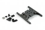 Aluminum Gear Box Mount (Black) For Element Enduro