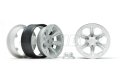 alt="Aluminum 1.9'' Beadlock 6 Spokes Wheels (TYPE G) - Silver" title="Aluminum 1.9'' Beadlock 6 Spokes Wheels (TYPE G) - Silver"